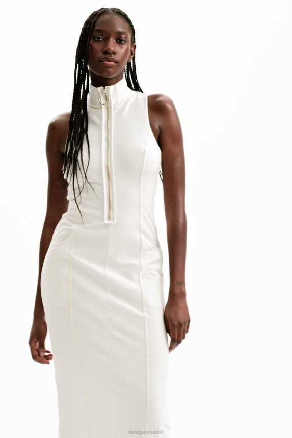 Women DesigualNathy Peluso zip midi dress Clothing 68X240887