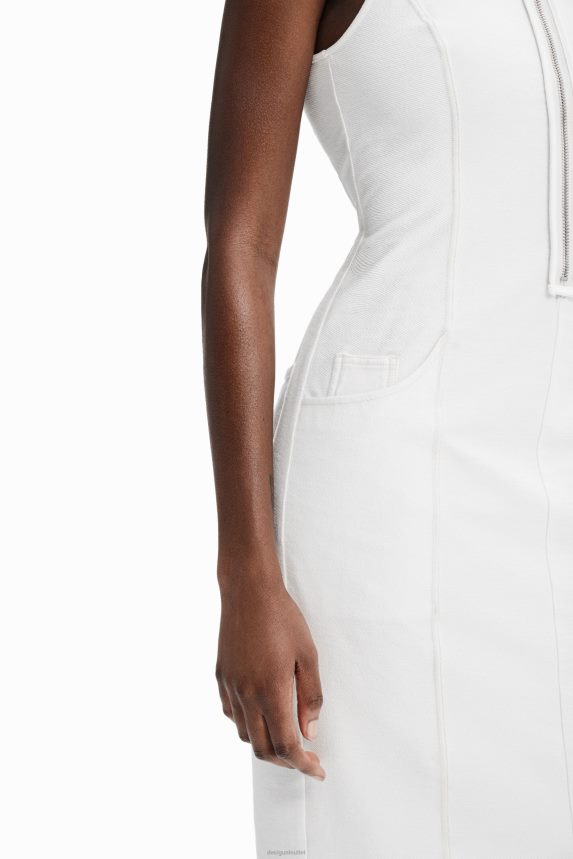 Women DesigualNathy Peluso zip midi dress Clothing 68X240887