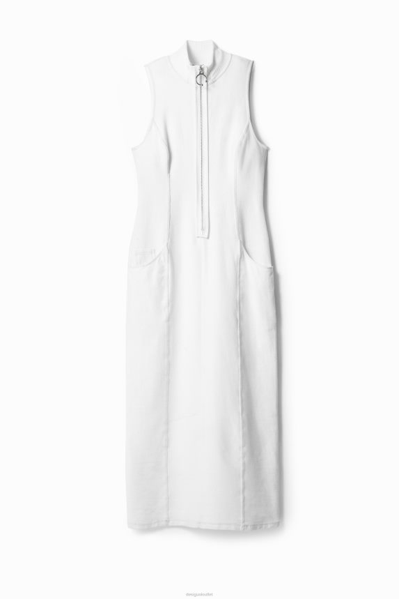 Women DesigualNathy Peluso zip midi dress Clothing 68X240887