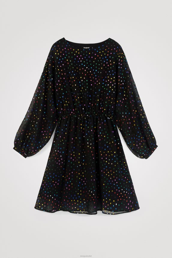 Women DesigualShort dress tulle Clothing 68X2401102