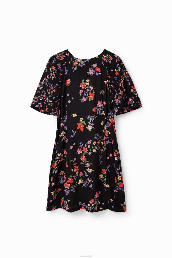 Women DesigualShort floral dress Clothing 68X240254