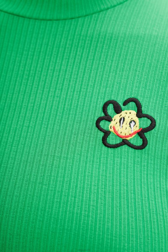 Women DesigualShort flower skater dress Clothing 68X240863