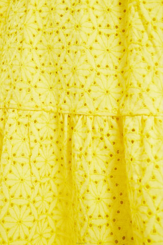 Women DesigualShort swiss embroidery dress Clothing 68X240756