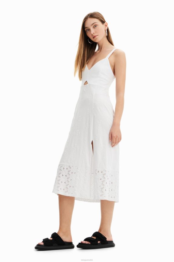 Women DesigualStrappy midi dress Clothing 68X240499