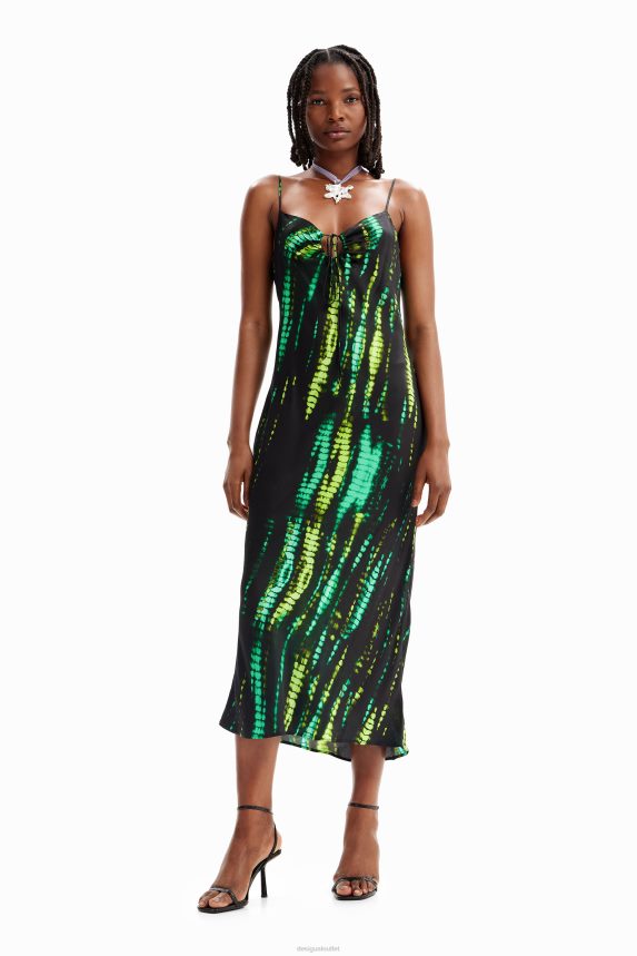 Women DesigualTie-dye midi dress Clothing 68X24019