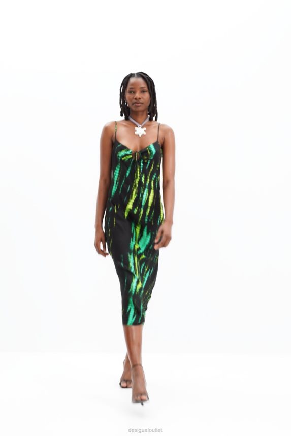 Women DesigualTie-dye midi dress Clothing 68X24019