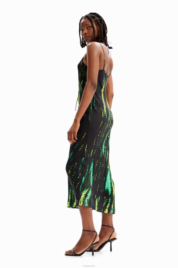 Women DesigualTie-dye midi dress Clothing 68X24019