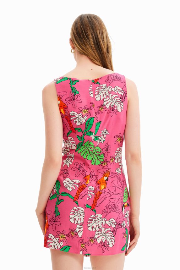 Women DesigualTropical short dress Clothing 68X240800