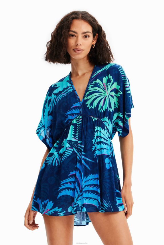 Women DesigualTropical tunic dress Clothing 68X240968