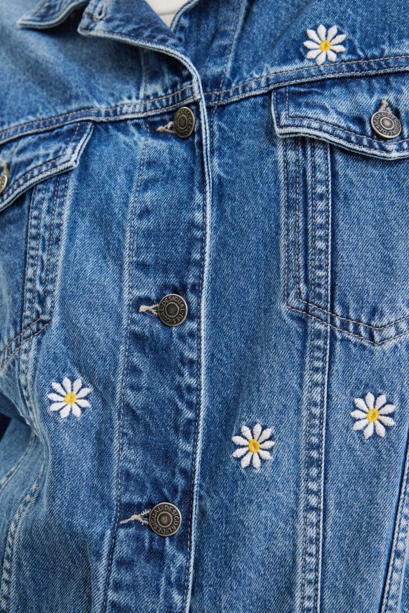 Women DesigualDaisy denim jacket Clothing 68X240742