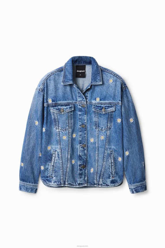 Women DesigualDaisy denim jacket Clothing 68X240742