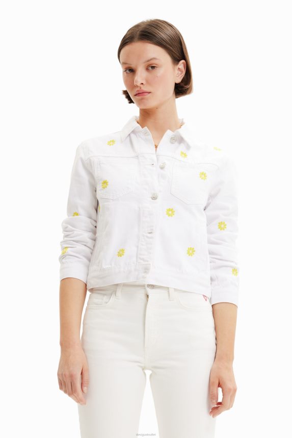 Women DesigualDaisy denim jacket Clothing 68X240817