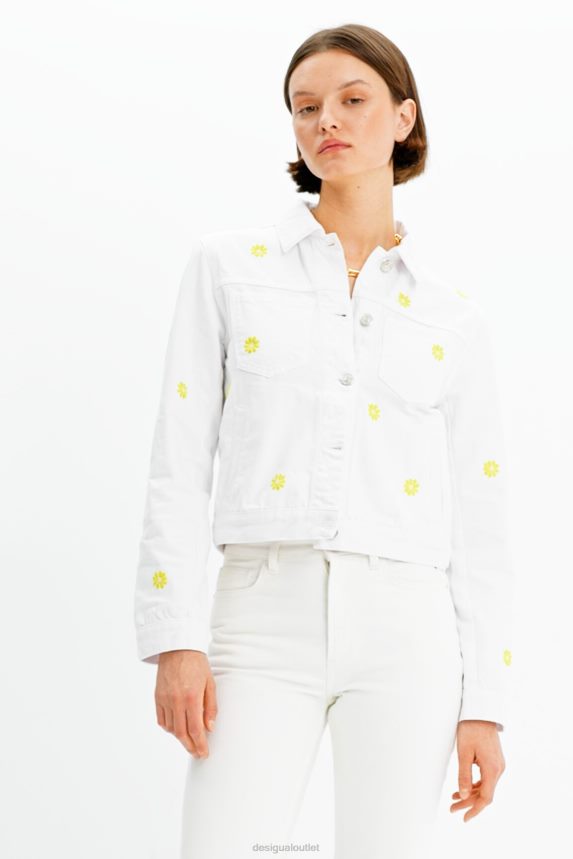 Women DesigualDaisy denim jacket Clothing 68X240817