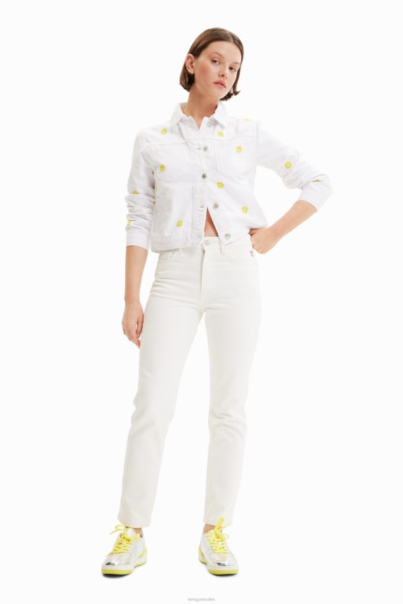 Women DesigualDaisy denim jacket Clothing 68X240817