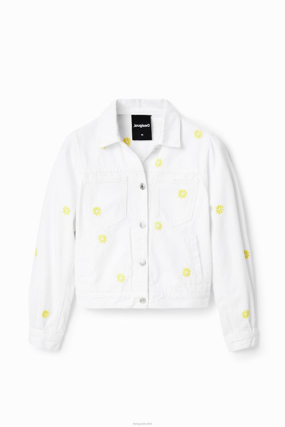 Women DesigualDaisy denim jacket Clothing 68X240817