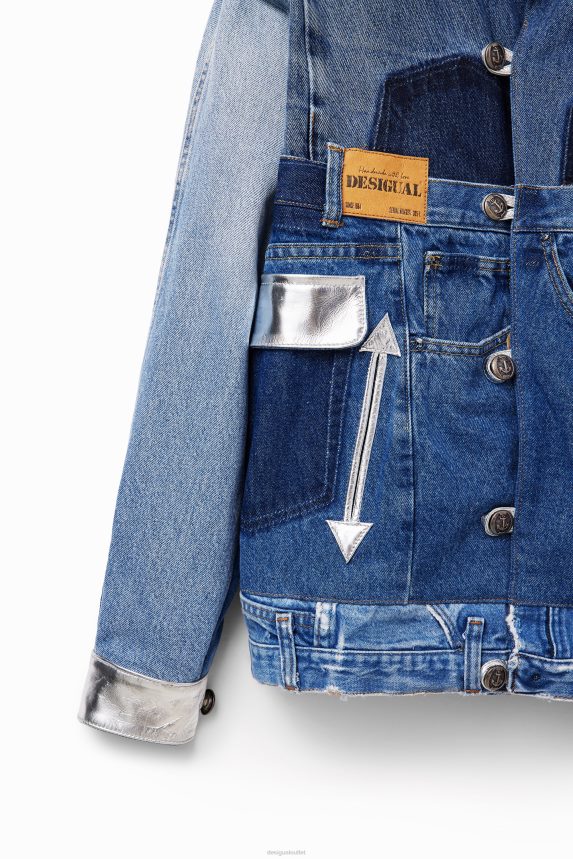 Women DesigualIconic Mickey Mouse Jacket Clothing 68X240195