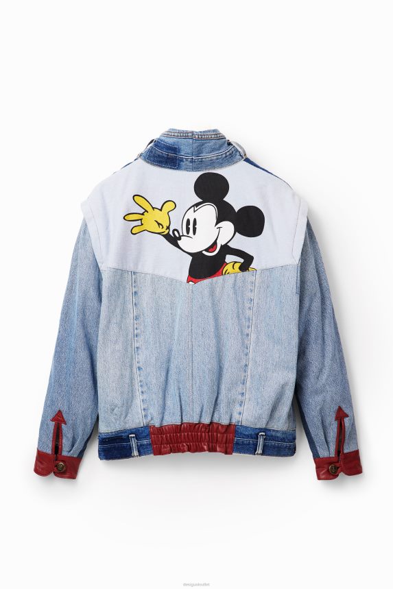 Women DesigualIconic Mickey Mouse Jacket Clothing 68X240197