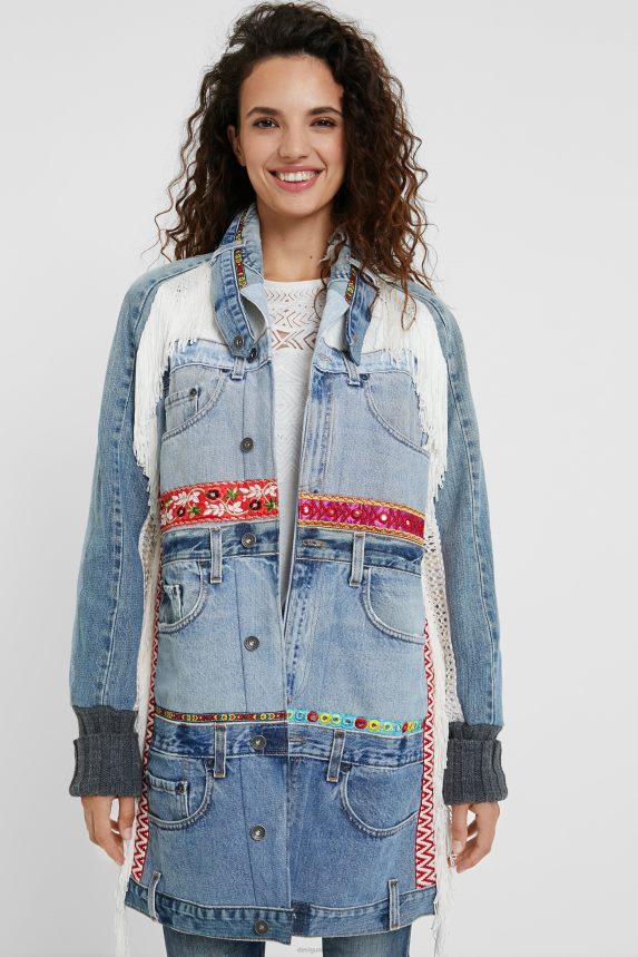 Women DesigualMickey Mouse Coat Clothing 68X240143