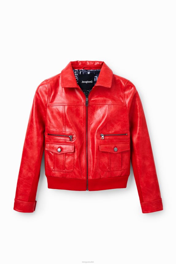 Women DesigualRetro pockets jacket Clothing 68X240607