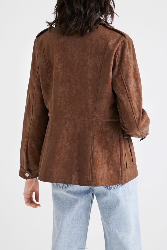 Women DesigualStraight multi-pocket jacket Clothing 68X2401049