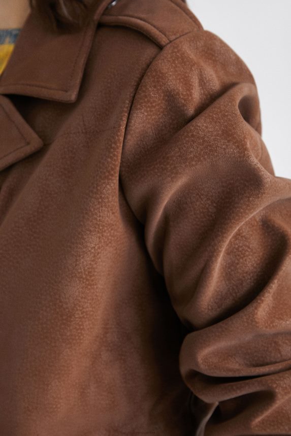 Women DesigualStraight multi-pocket jacket Clothing 68X2401049