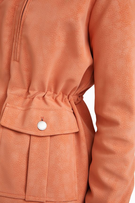 Women DesigualStraight multi-pocket jacket Clothing 68X2401062