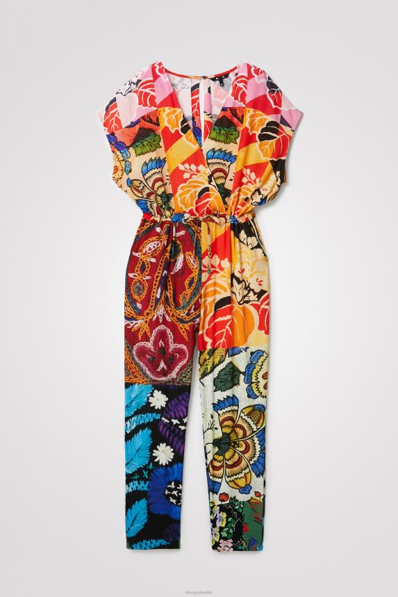 Women DesigualM. Christian Lacroix wrap jumpsuit Clothing 68X2401074