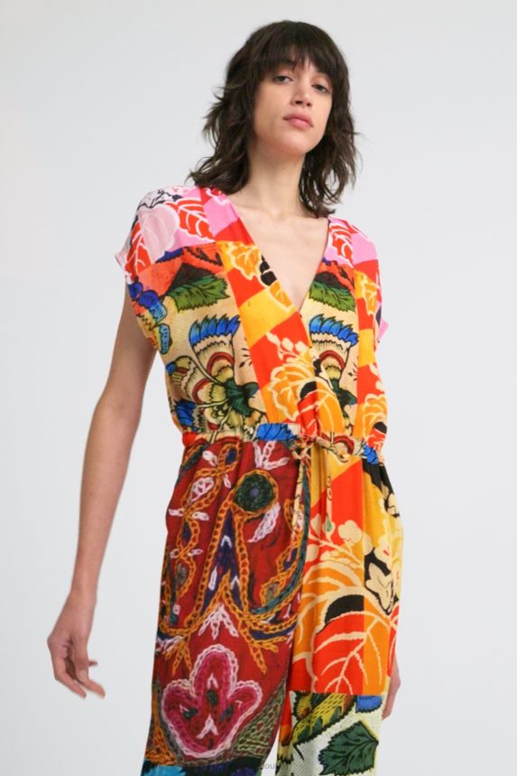 Women DesigualM. Christian Lacroix wrap jumpsuit Clothing 68X2401074