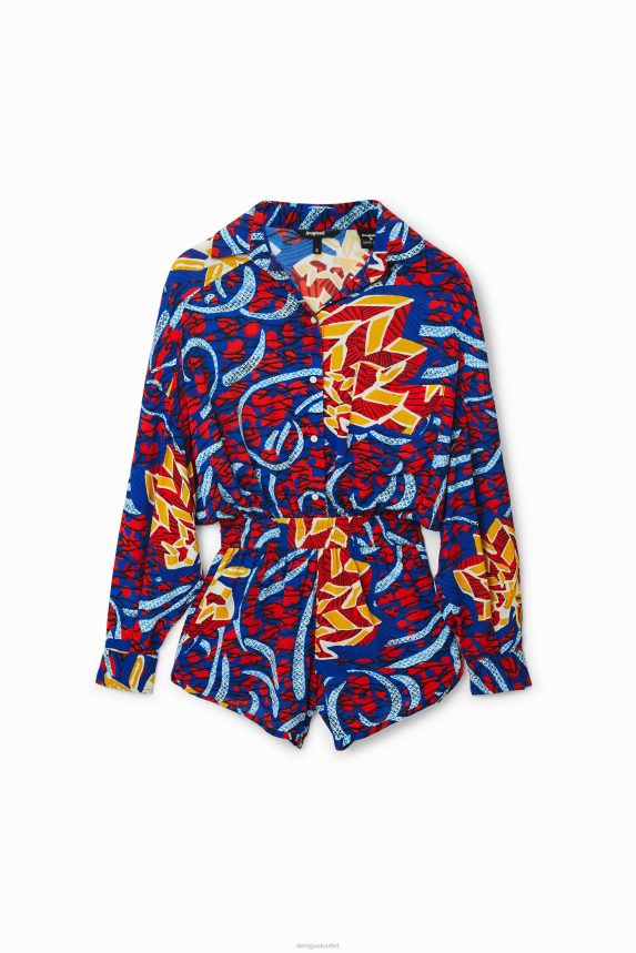 Women DesigualStella Jean playsuit Clothing 68X2401124