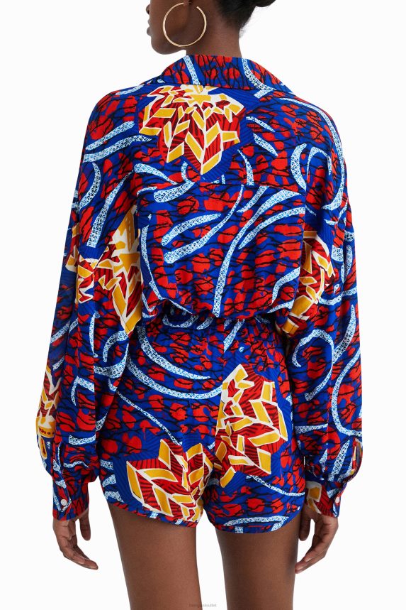 Women DesigualStella Jean playsuit Clothing 68X2401124