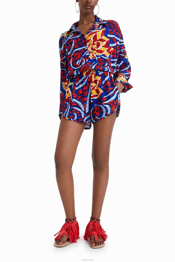 Women DesigualStella Jean playsuit Clothing 68X2401124