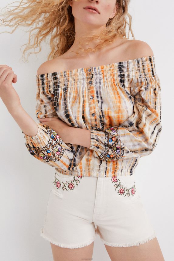 Women DesigualBoat neck blouse Clothing 68X240812