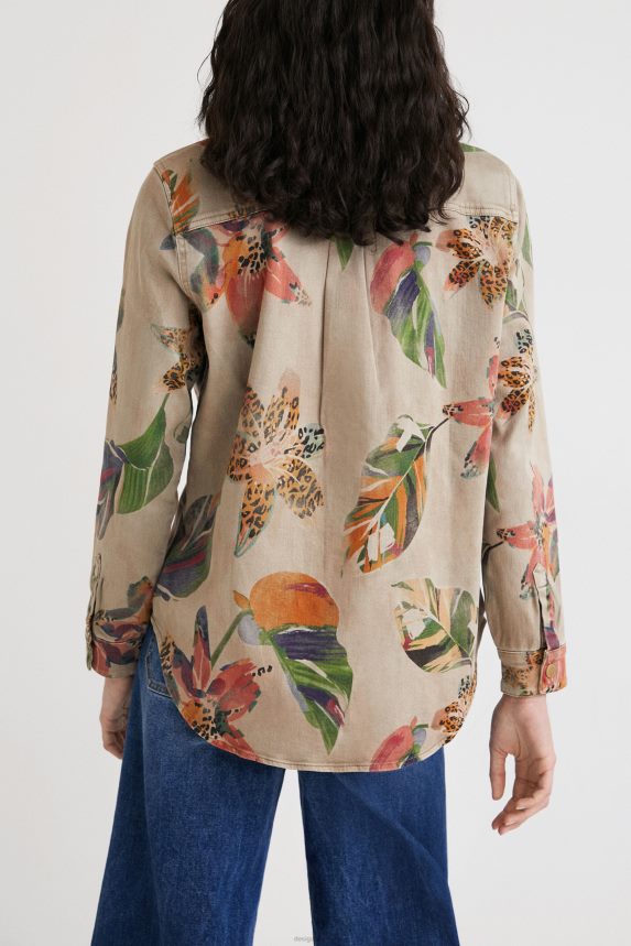 Women DesigualFloral shirt Clothing 68X2401101