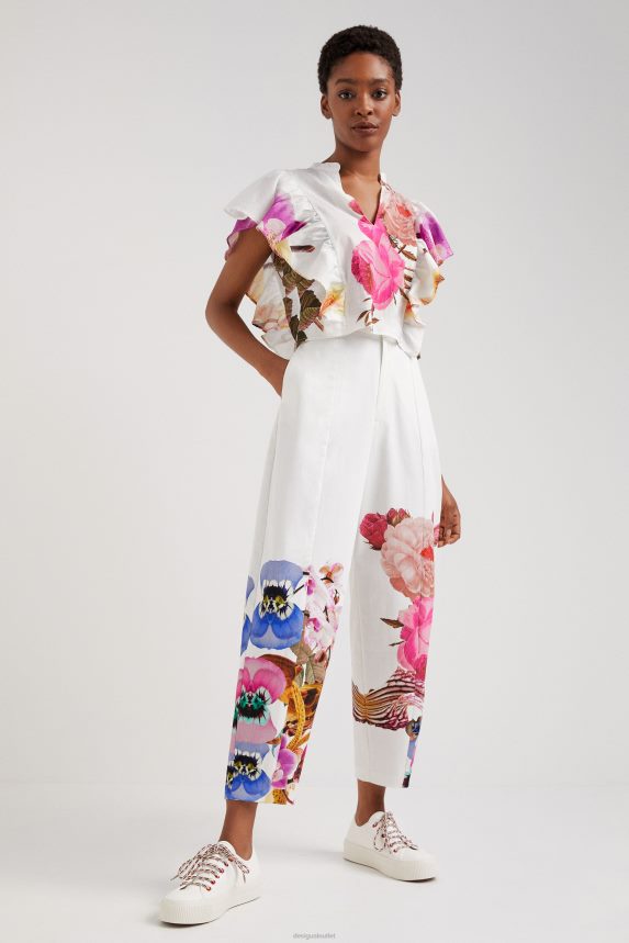 Women DesigualM. Christian Lacroix floral blouse Clothing 68X2401103