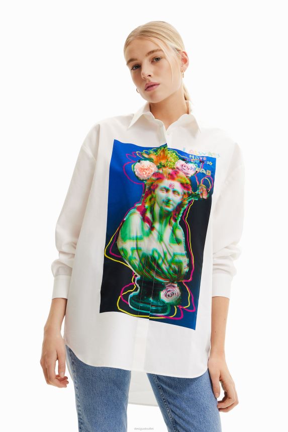 Women DesigualOversize bust shirt Clothing 68X240953