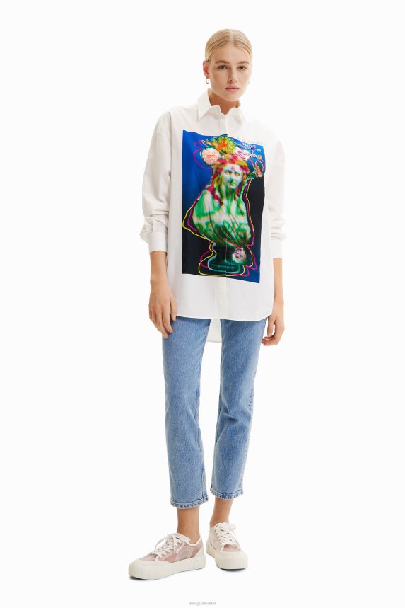 Women DesigualOversize bust shirt Clothing 68X240953