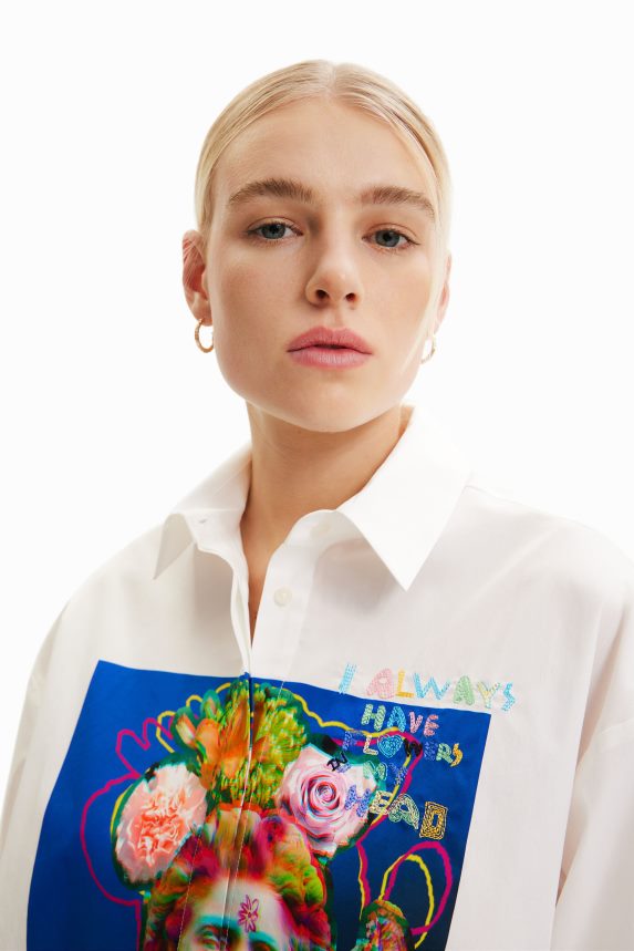 Women DesigualOversize bust shirt Clothing 68X240953