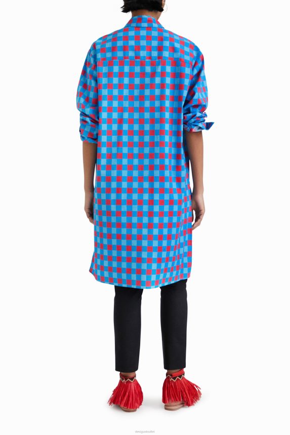 Women DesigualStella Jean oversize shirt Clothing 68X240431