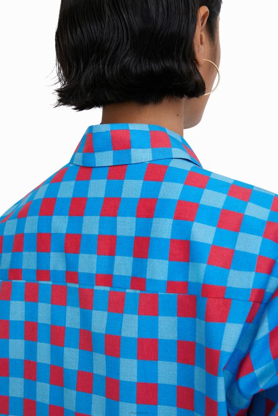 Women DesigualStella Jean oversize shirt Clothing 68X240431