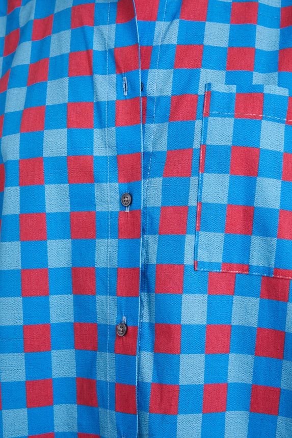 Women DesigualStella Jean oversize shirt Clothing 68X240431