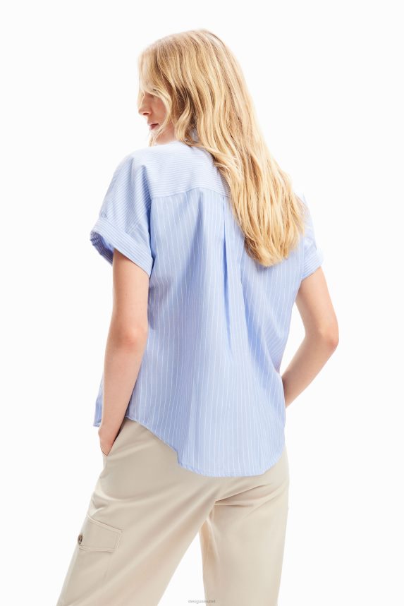 Women DesigualStriped face shirt Clothing 68X24065