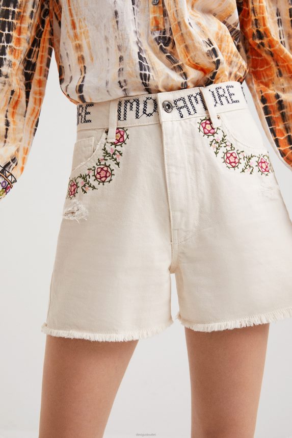 Women DesigualAmore shorts Clothing 68X2401032