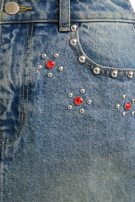 Women DesigualJohnson Hartig studded miniskirt Clothing 68X2401086