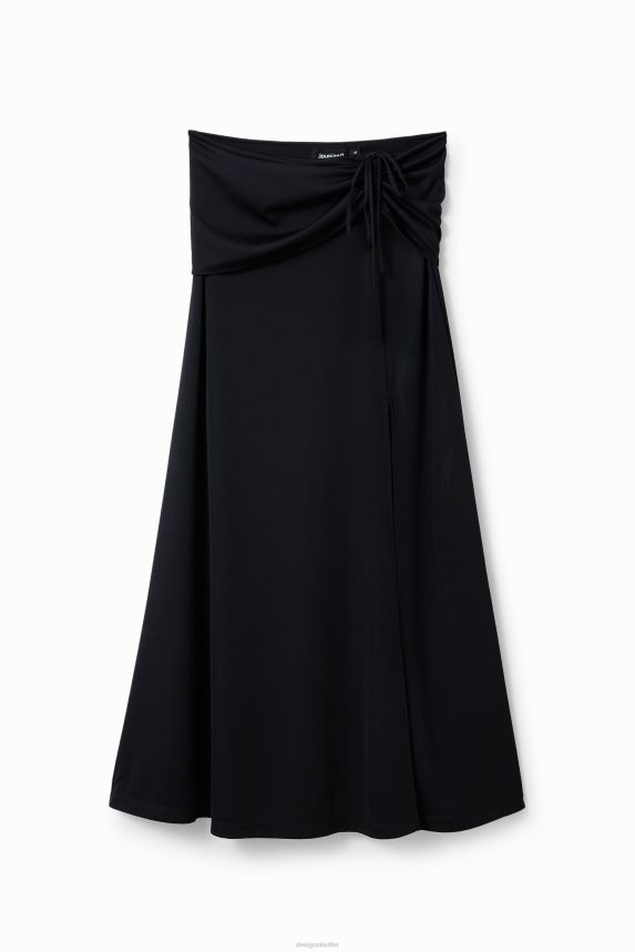 Women DesigualSlit midi skirt Clothing 68X240840