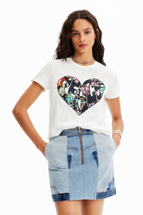 Women DesigualUpcycled denim mini-skirt Clothing 68X240916