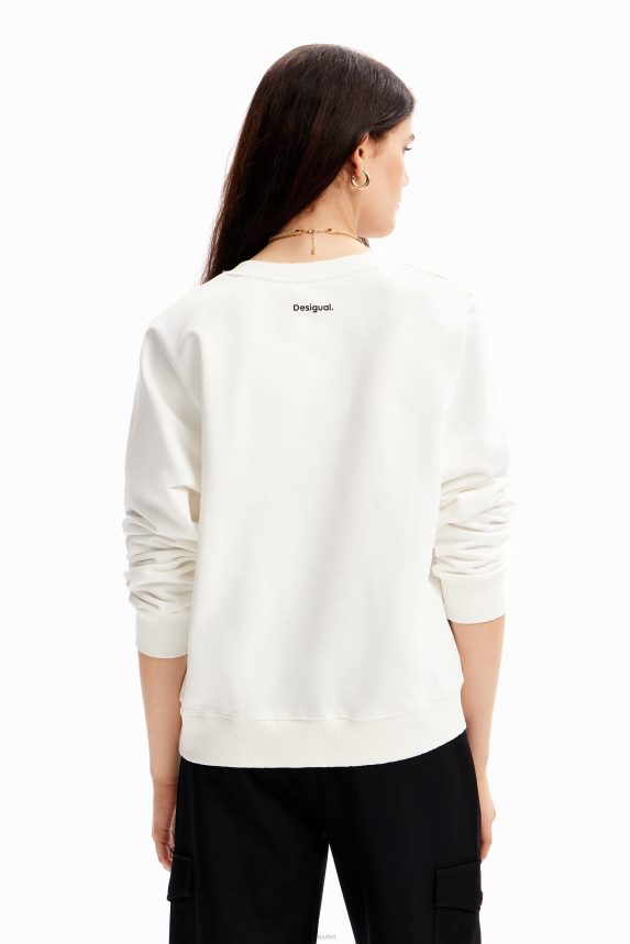 Women DesigualArty Mickey Mouse sweatshirt Clothing 68X2409