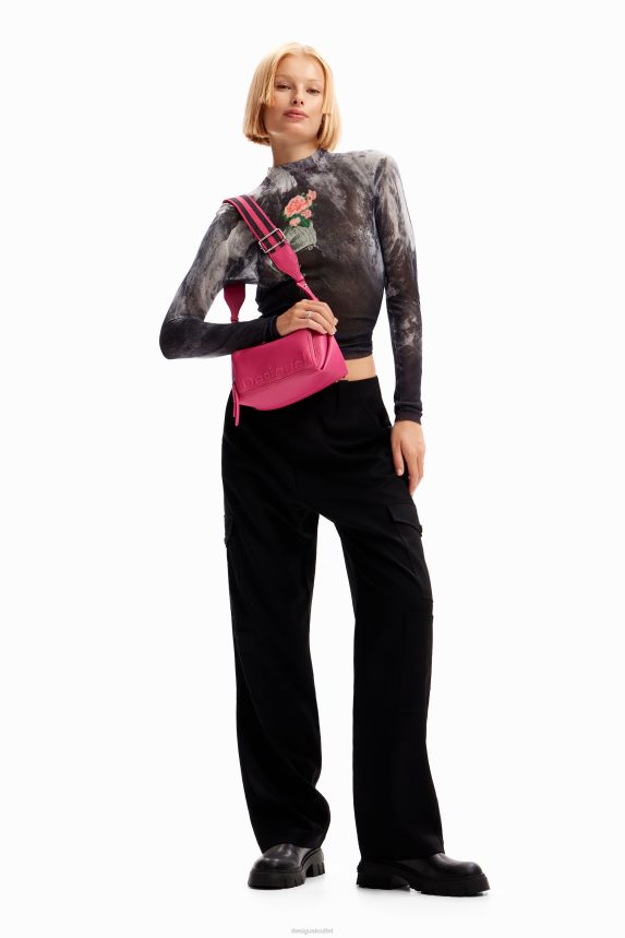 Women DesigualFine out-of-focus pullover Clothing 68X240260