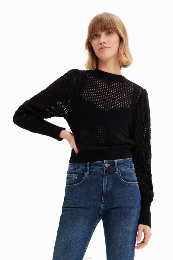 Women DesigualKnit corset pullover Clothing 68X240440
