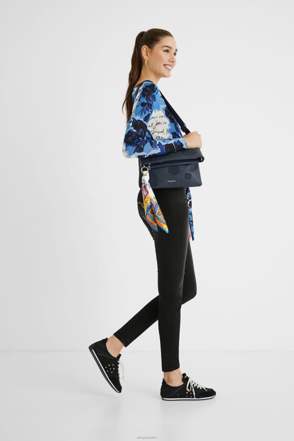 Women DesigualKnit print jumper bow Clothing 68X2401163