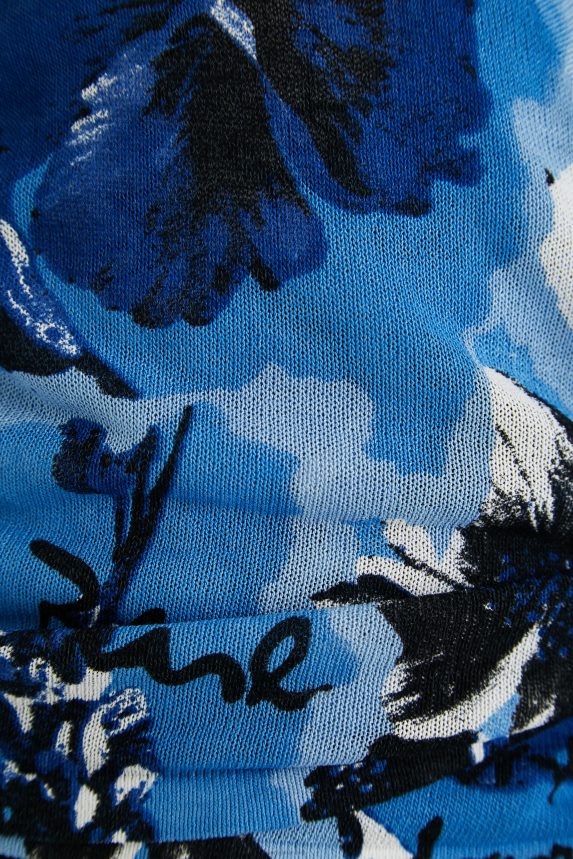 Women DesigualKnit print jumper bow Clothing 68X2401163